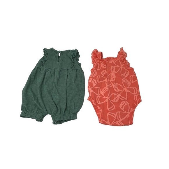 Baby Clothes -3 Body Suits & 2 Rompers - Size 3 Month - Picture 3 of 6